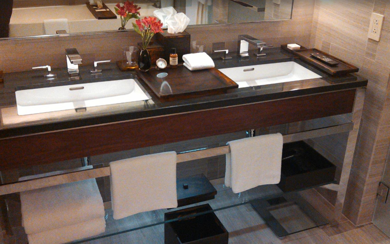 Granite Countertop with UPC under-mount sinks