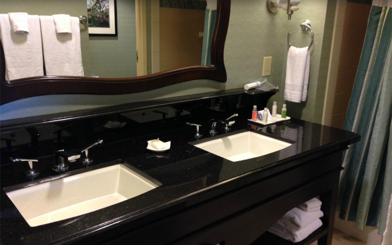 bathroom vanity tops with double sinks